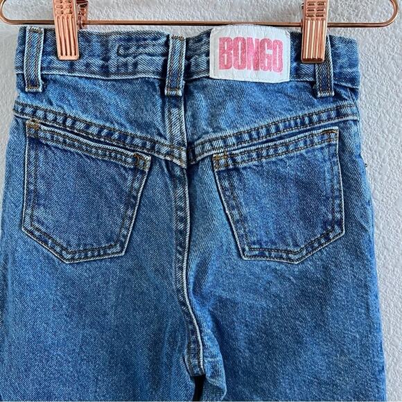 Bongo Baby Girls Y2K 90s Throwback Denim Jeans Girls Size 6 - Picture 8 of 9